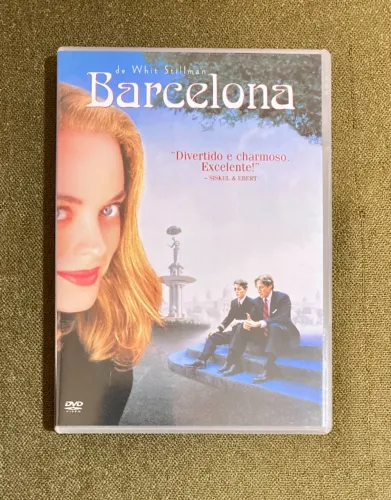 DVD do filme Barcelona (Direção: Whit Stillman/Com Mira Sorvino)
