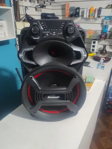 Caixa de som Anvox modelo ACA 550 strondo 2 voltagem 127v 220v