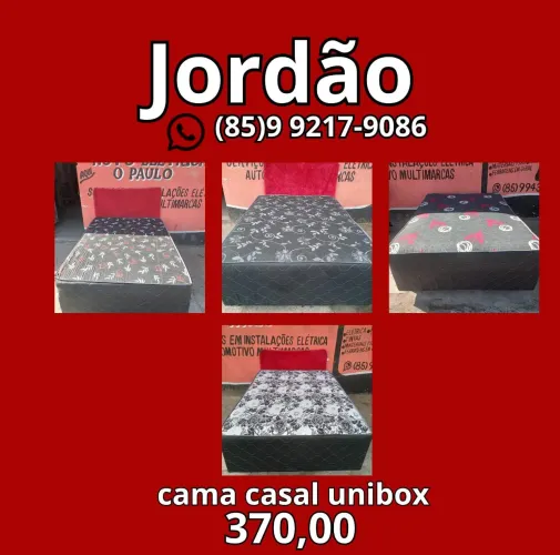 Cama de casal unibox