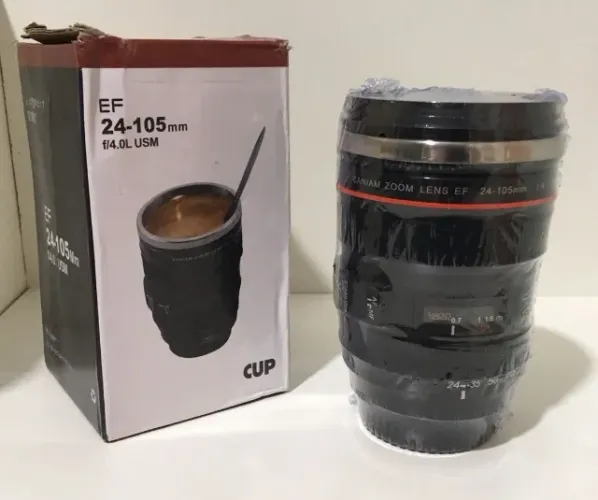 Copo Térmico Lente Câmera Caniam de 350ml - LACRADO