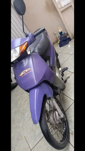 Honda biz 100 1999 de leilão sucata com nota só pra rodar