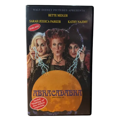 Fita VHS ABRACADABRA - Dublado