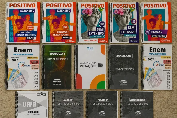 APOSTILA EXTENSIVO CURSO POSITIVO+ FEDERAL