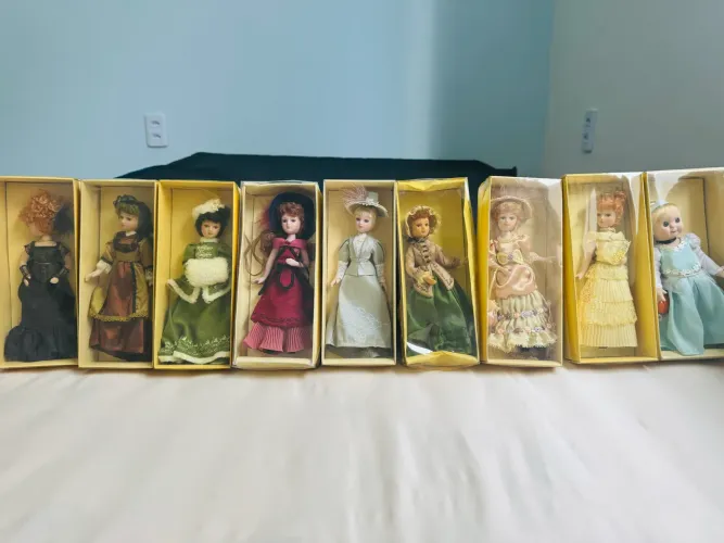 Bonecas coleção decorativa
