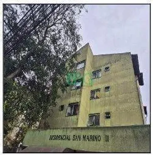 Apartamento com 1 dormitório à venda, 48 m² por R$ 125.884,66 - Casa Grande - Diadema/SP