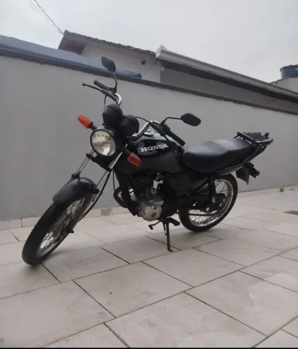 Honda CG 125 Fan (Preta) - Toda Revisada (Pronta para trabalhar ou passear)