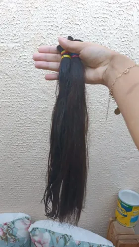 Cabelo Humano Liso