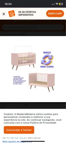 Berço retrô