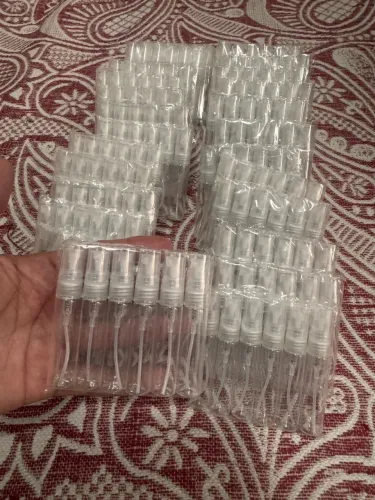 Frascos de Vidro 5ml Comprido com Válvula Transparente - Decants