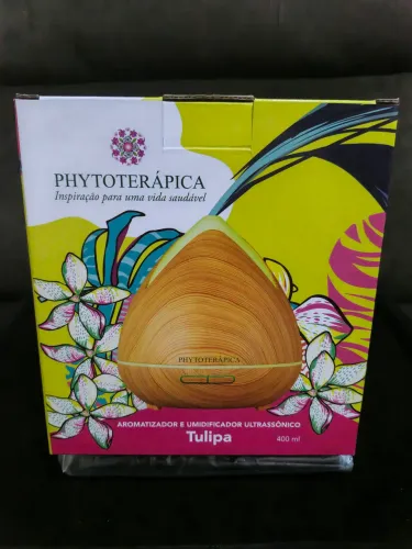 Aromatizador e Umidificador Ultrassônico | Tulipa | 400ml | Marca Phytoterápica | Novo
