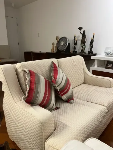 Sofá 2 lugares Madeira Maciça