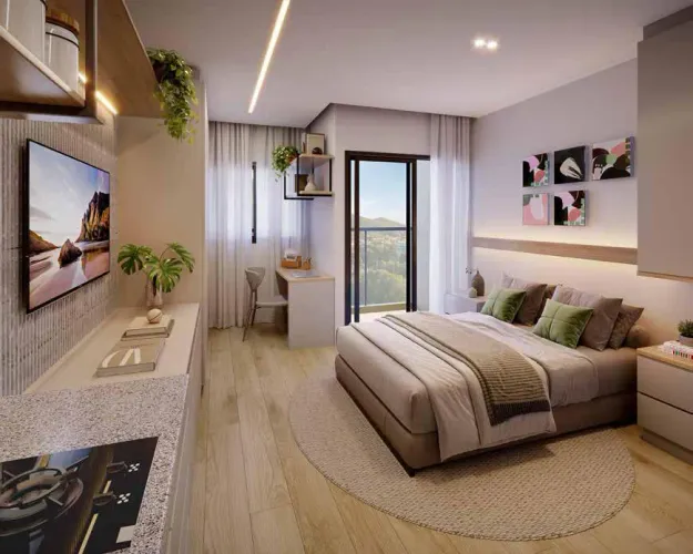 Apartamento 01 quarto em Jardim Camburi - Vitória