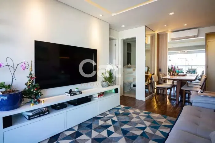 Apartamento 70m² mobiliado para alugar com 2 quartos no Campo Belo.