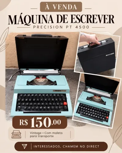 Máquina de escrever