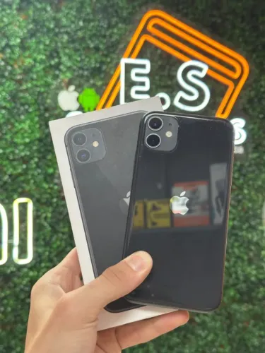 APPLE IPHONE 11 PRETO 64GB - COM 90 DIAS DE GARANTIA