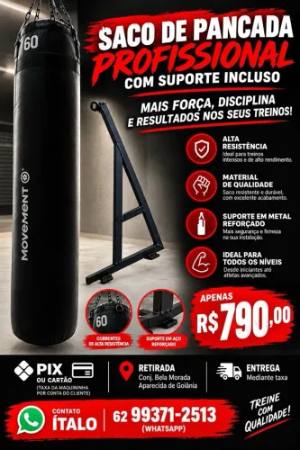 Saco de Pancada 60 Moviment