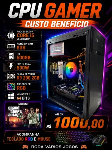 CPU GAMER CORE i5 
