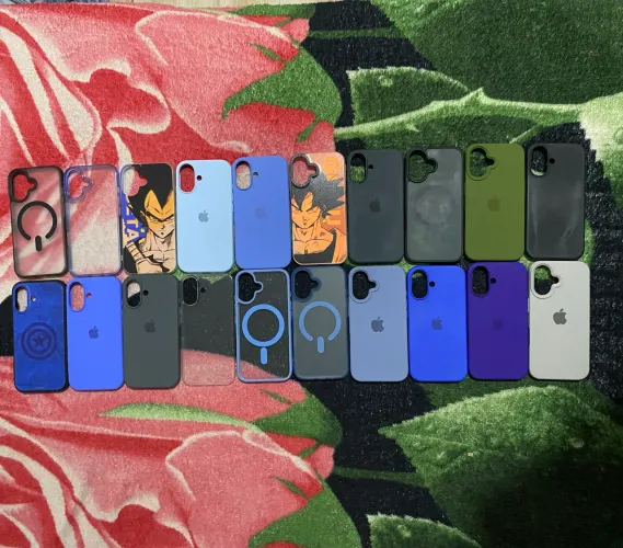 Coleção 20 cases iPhone 16