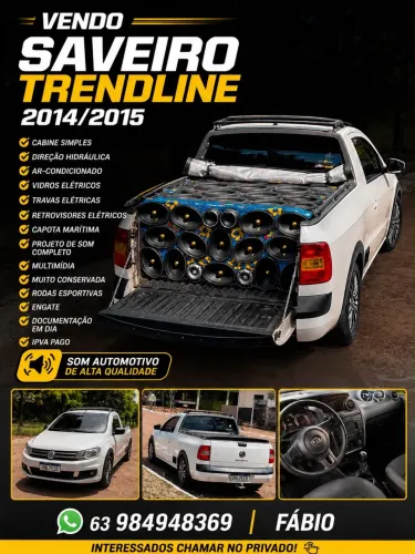 Volkswagen Saveiro Trendline 1.6 T.flex 8V 2015