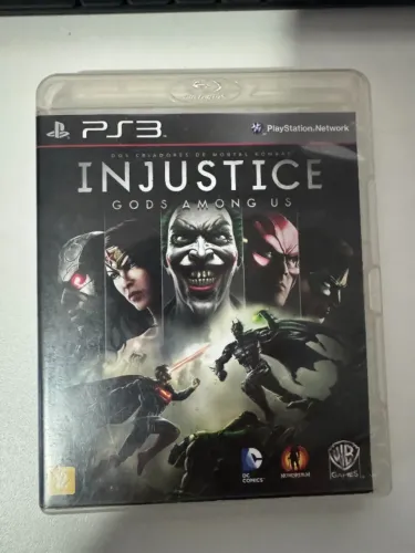 Injustice Gods Among Us PS3 Original mídia física playstation 3 jogo