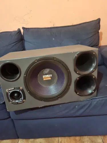 Caixa de som street bass profissional