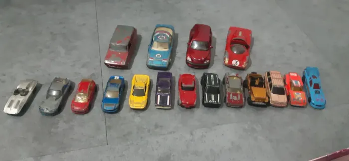 Lote de carrinhos