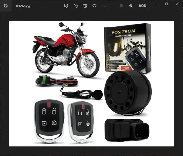 Alarme para moto 