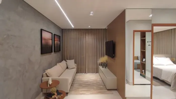 Joeasilva - Apartamento de 2 quartos de 47m² Todo no Porcelanato e Vaga de Garagem