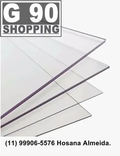 Policarbonato Compacto Cristal 2,00 X 6,00 Mts 3mm 