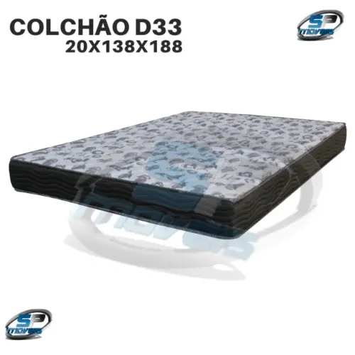 Colchão Espuma D33 Casal Confort 