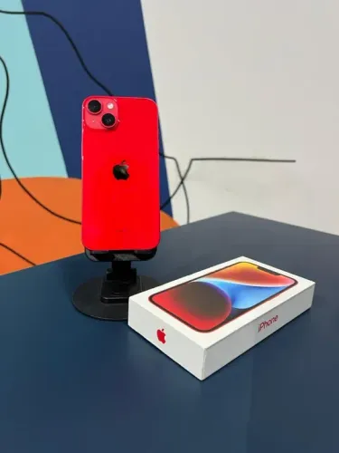 iPhone 14 256GB Na cor Vermelha Saúde de bateria 86% Semi novo | Loja Fisica |