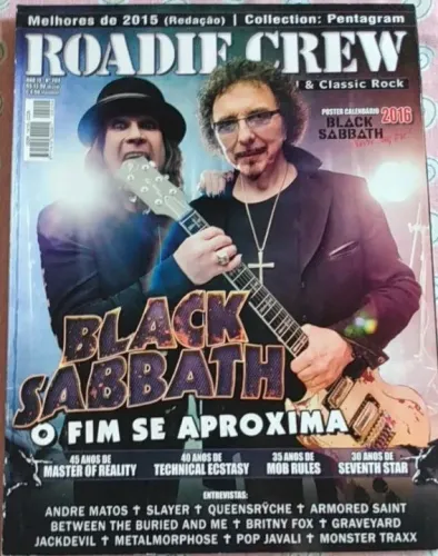 revista Roadie Crew & classic rock ano 18 n 204