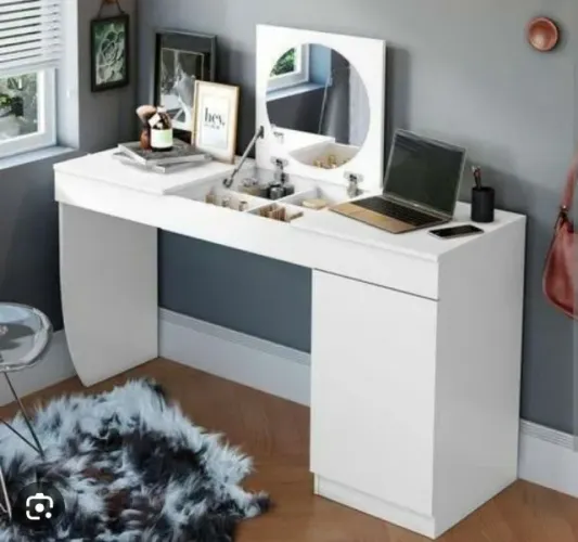 mesa penteadeira cristal