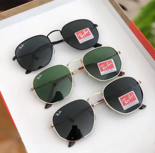 Óculos de sol Rayban Hexagonal 