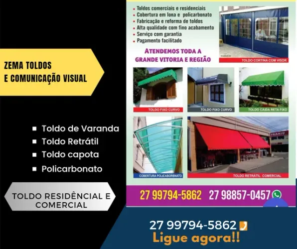 Toldos varanda