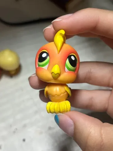 LPS #120 periquito laranja