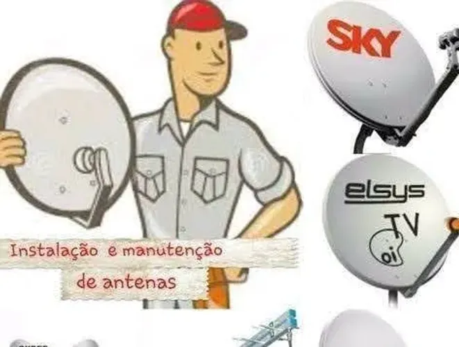 ANTENISTA ... Nova parabólica instalação e venda ,