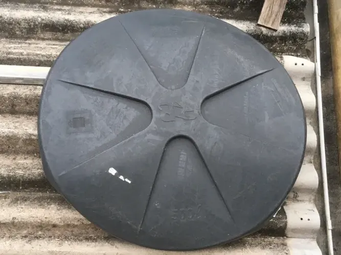 Tampa caixa d?água 500 litros