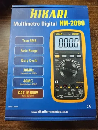 Novo Multímetro Digital Profissional HIKARI Novo
