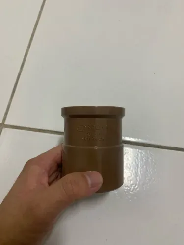 BUCHA DE REDUCAO PVC SOLDAVEL 60 X 50MM LONGA