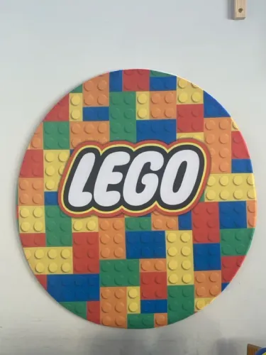 Painel aniversário lego
