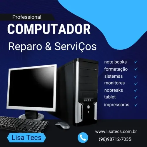 CONCERTOS E MANUTENÇÃO EM COMPUTADORES,NOTE BOOK,TABLET