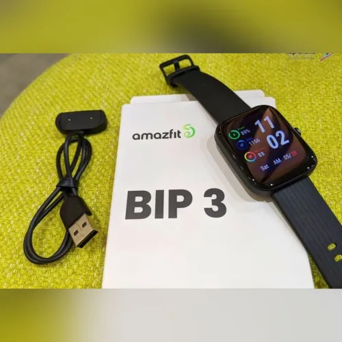 Relógio Smartwatch XIAOMI Bip5/60 Modos esportivos/50M prova d água/TELA FULLHD/+2pulseira