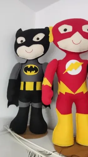 Super-hérois 4 unidades, ideal para festa e decoração 