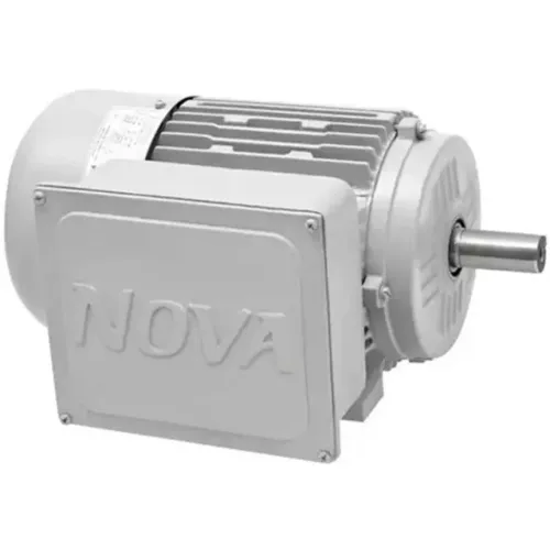 Motor Elétrico Blindado Trifásico 1,5cv 4 pólos 1750 rpm Baixa Rotação Nova Motores