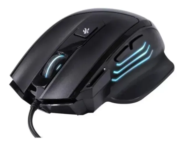 Mouse Gamer - Vinik VX Gaming Interceptor 7200dpi Preto - Novo - Loja Coimbra Computadores