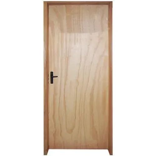 Porta de Madeira com Batente e Fechadura 0,70 x 2,10