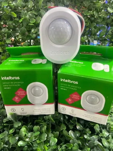 Sensor de Presença P/ Sobrepor 220V ligação Fio 