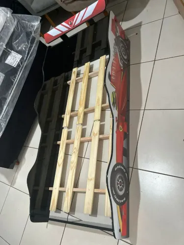 Mini Cama Infantil Fórmula 1 - Design Exclusivo