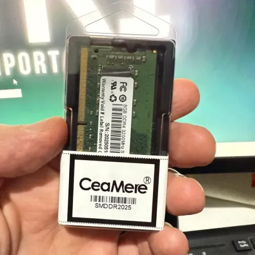Memória Notebook 8GB DDR4 3200MHz Nova Lacrada